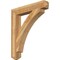 Ekena Millwork Thorton Craftsman Rough Sawn Bracket, Western Red Cedar, 6"W x 38"D x 44"H BKT06X38X44THR04RWR - alternate 1